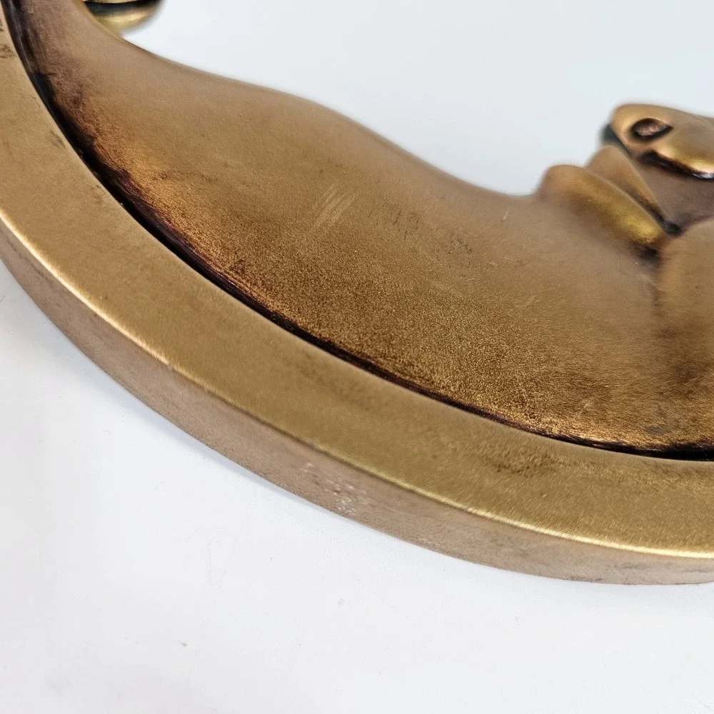 Vtg Celestial Moon Mirror 9.5
